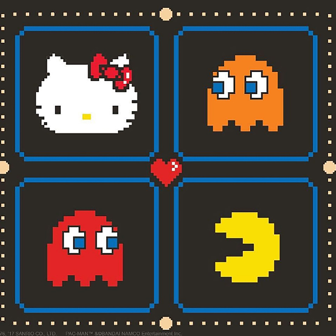 LA UNIÓN DE DOS ÍCONOS: PACMAN Y HELLO KITTY