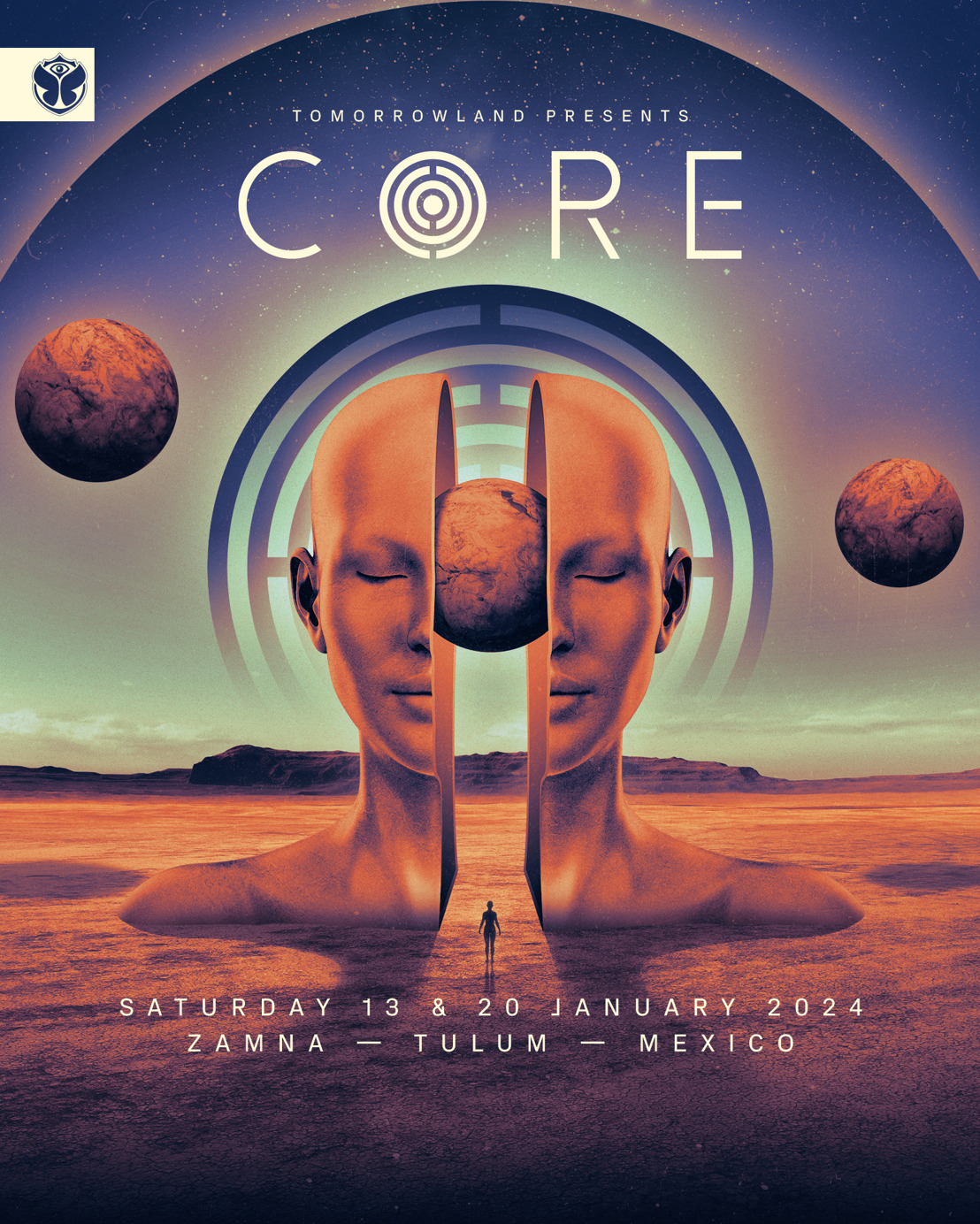 ‘Tomorrowland presents CORE Tulum’ returns for two nights in 2024 with a brand-new CORE stage that will be unveiled to the world for the first time