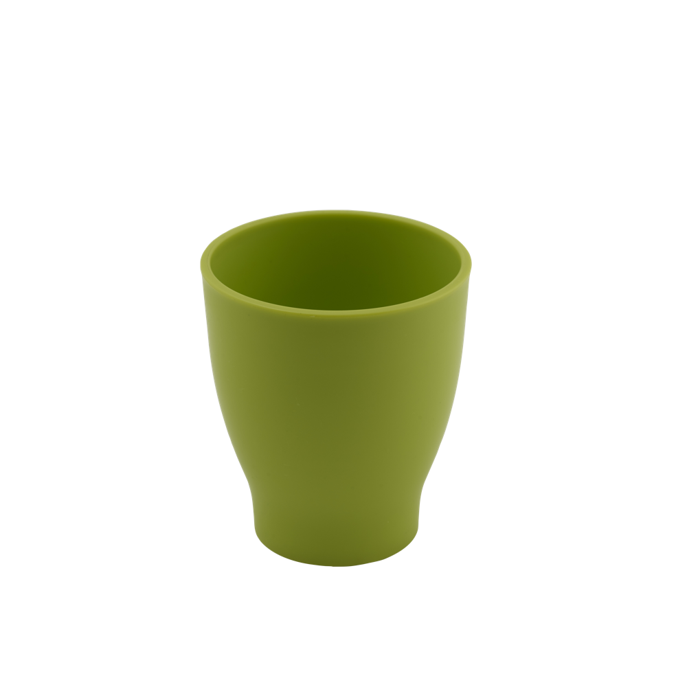 SAMBA mug lime_Ø9cm_Polypropyleen_€1,95