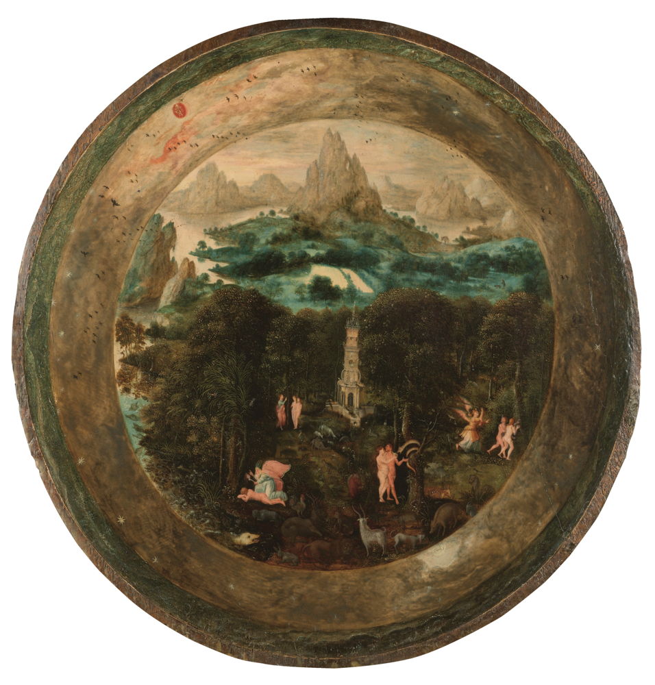 © Herri met de Bles, Le Paradis terrestre, Anvers, vers 1541–1550. Amsterdam, Rijksmuseum. 