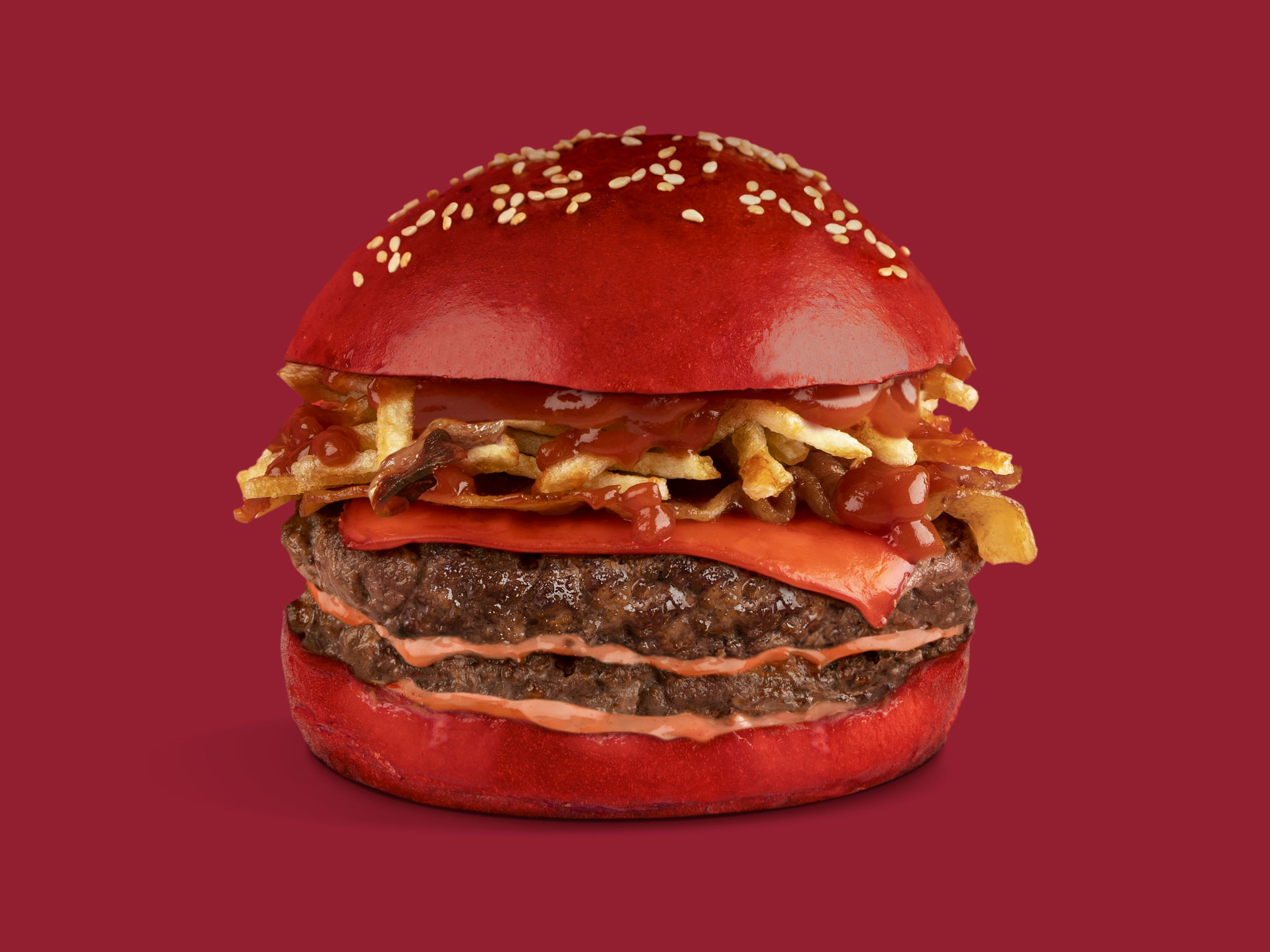 Celebra el Día de la Hamburguesa con un platillo único en su tipo: la Heinz Tomato Ketchup Burger
