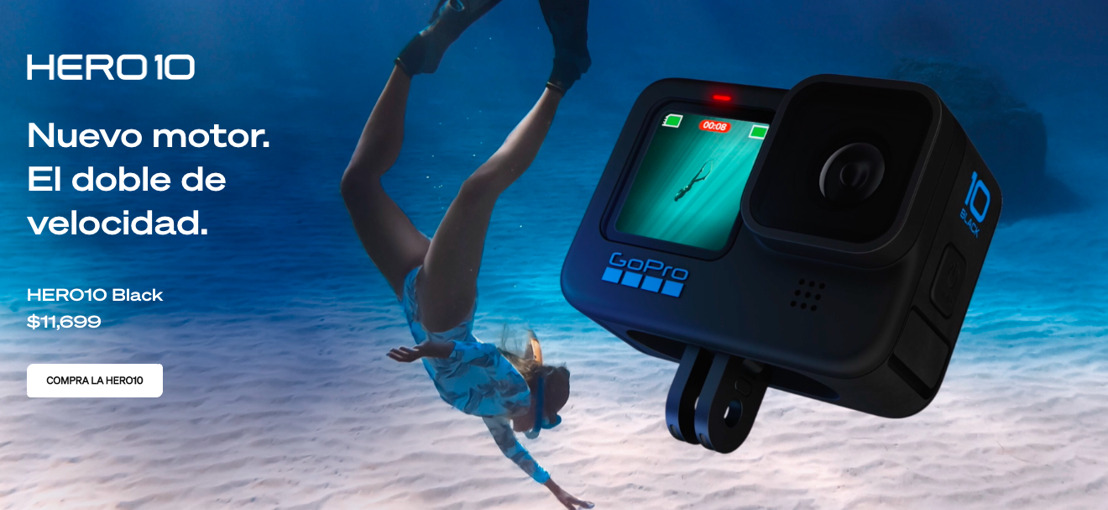 GoPro HERO10 ya disponible en México