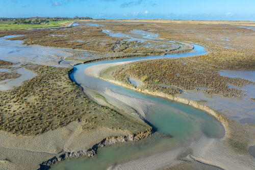 Beeld na de Zwinuitbreiding (2024) - © Hovercam – Agentschap voor Natuur en Bos