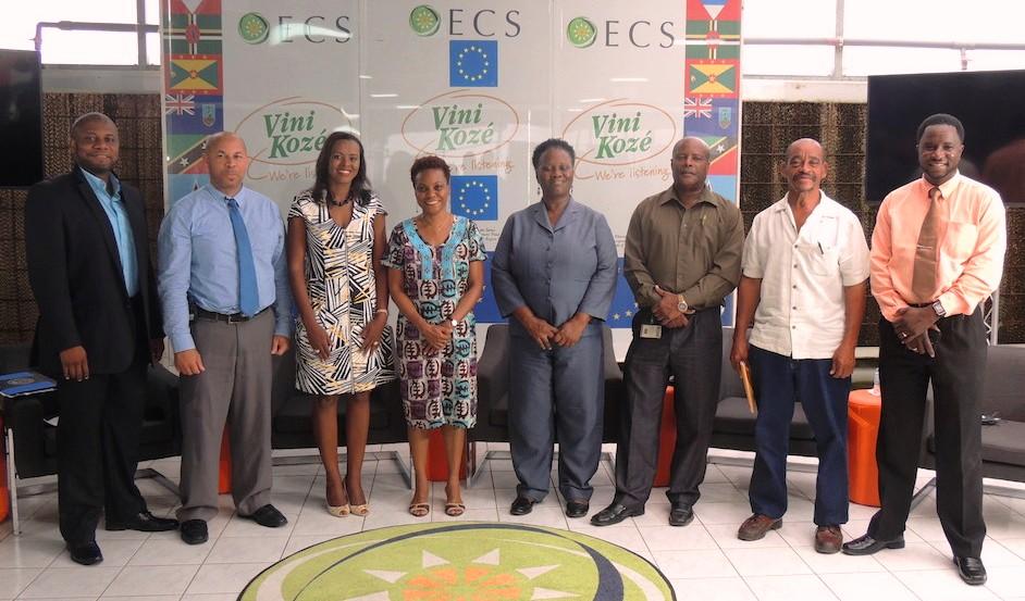 Panellists at the Vini Koze Forum on Agriculture in St. Lucia.