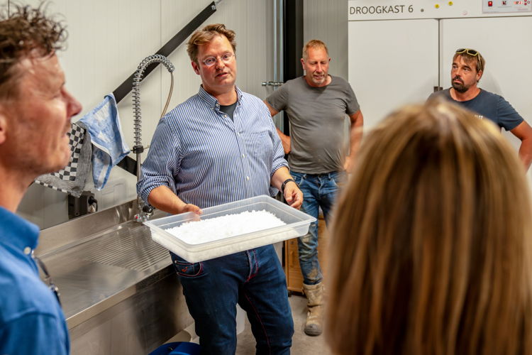 Hoe het product er in de verschillende stadia uitziet (© Sandra Koppelaar Fotografie)