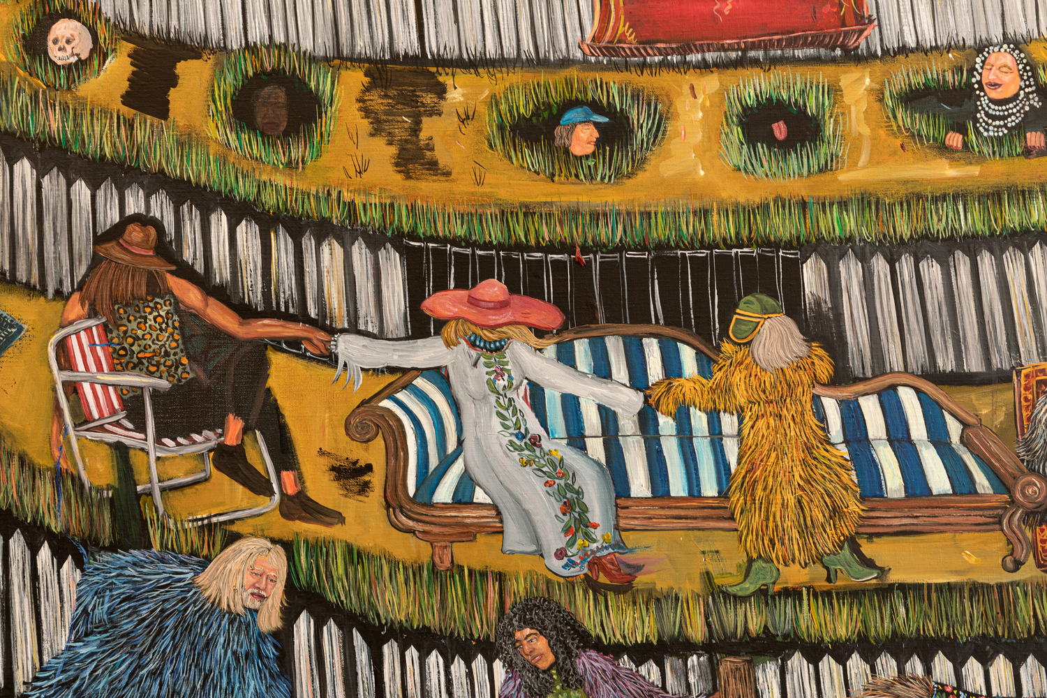 ‘Hill Theatre’ (detail), 2020-21, Collectie Vlaamse Gemeenschap bij M Leuven, In©, foto: courtesy Tim Van Laere Gallery