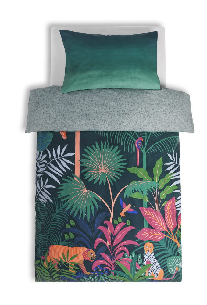 Habitat Kids Enchanted Jungle Panel Bed Set Single, £18