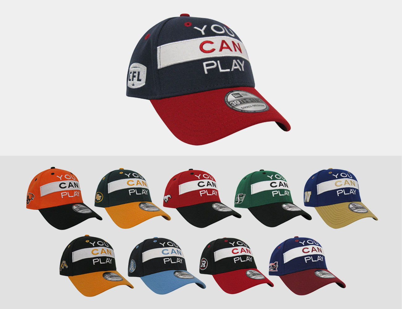 Casquettes Flex New Era 3930 édition limitée CFL/YCP