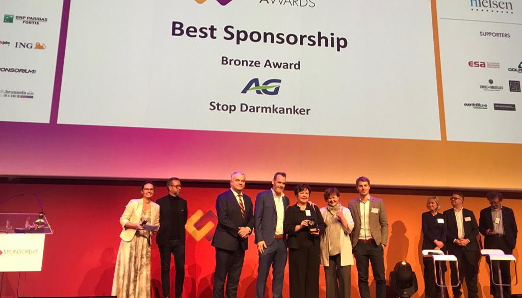 2 Best Sponsorship Awards voor AG Insurance
