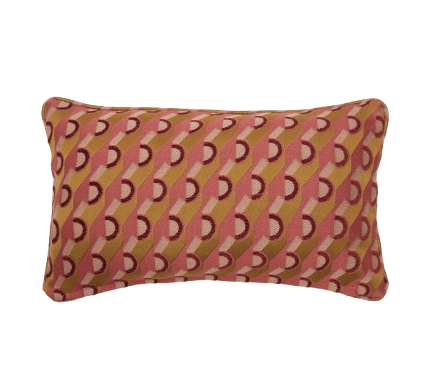 Orbella 30 x 50cm Cushion - Red, £115, by Liberty | www.libertylondon.com