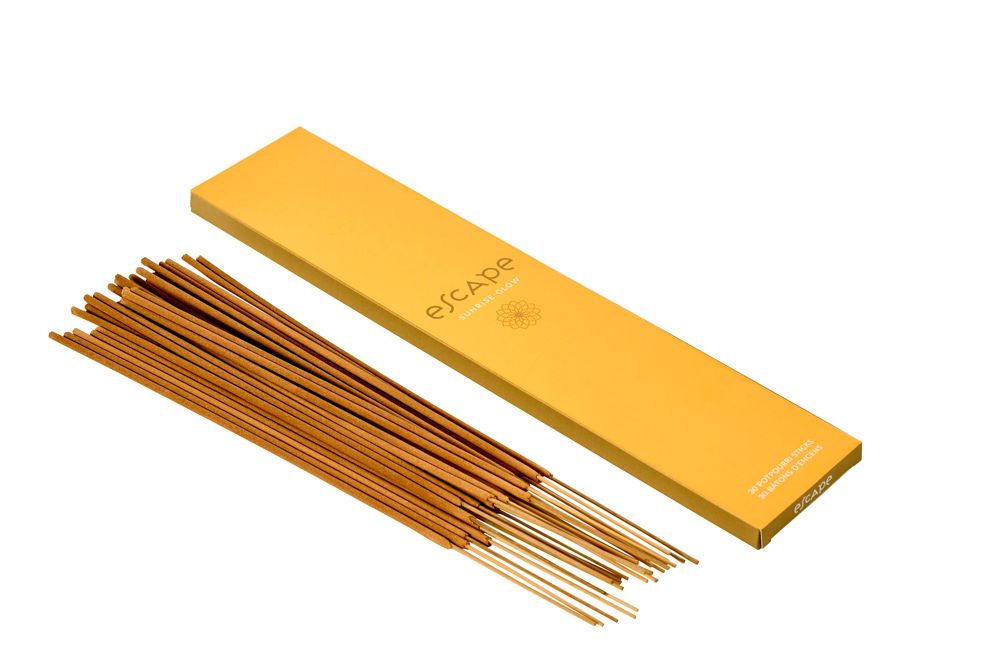 SUNRISE Incense 30 sticks yellow_€3,99