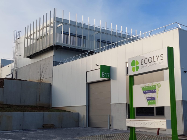 Ecolys Green Business Park à Rhisnes est désormais livré 