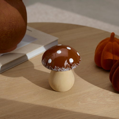 CERAMIC MUSHROOM H12 cm €6,95