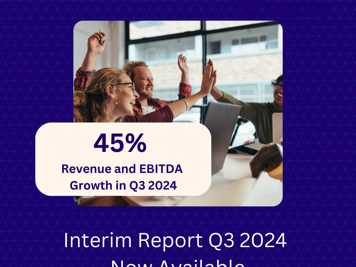 Verve Achieves 45% Revenue and 45% EBITDA Growth in Q3 2024, Strong Free Cashflow Reduces Leverage Ratio to 2.6x, Jun Group Accelerates Organic Growth Post M&A