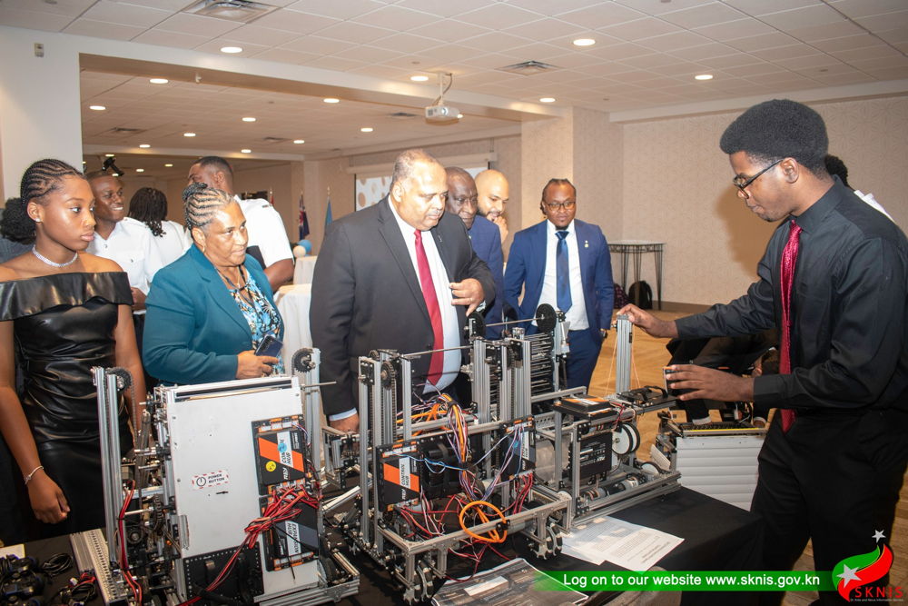 Launch of the OECS Robotics Association Photo Courtesy SKNIS 