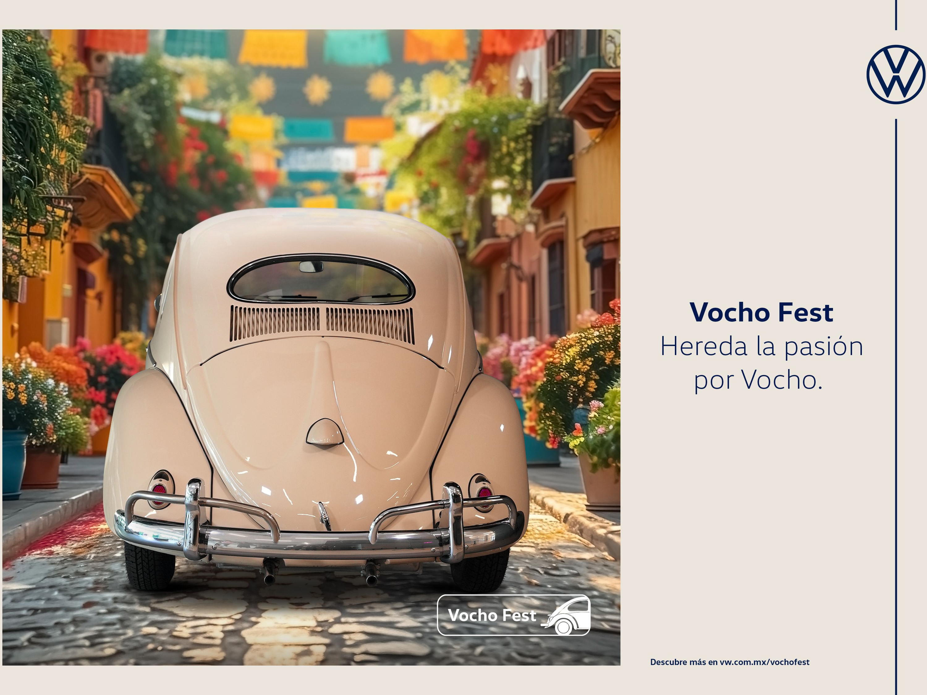 La marca Volkswagen en México celebra el Día Mundial del Vocho con el Vocho Fest 2025
