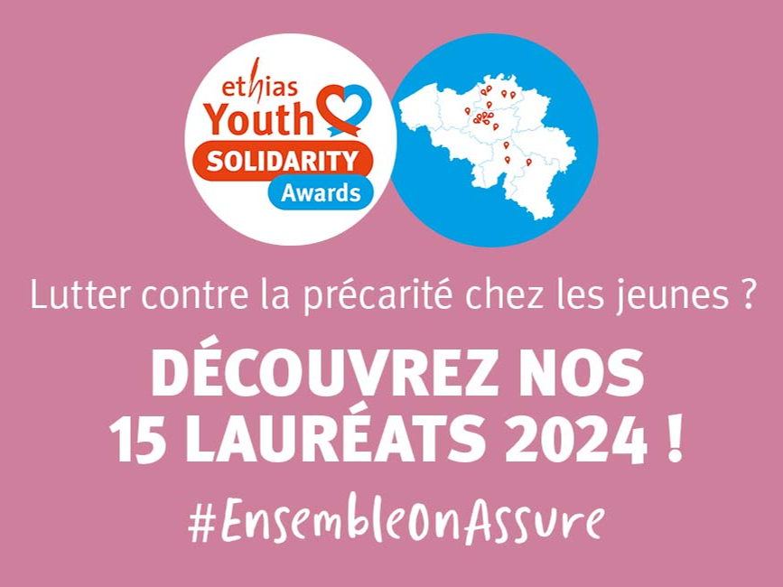 Ethias Youth Solidarity Awards 2024 : les lauréats sont connus !