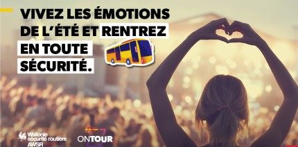 Vivez vos émotions de l’été et rentrez en toute sécurité avec l’AWSR et le TEC !
