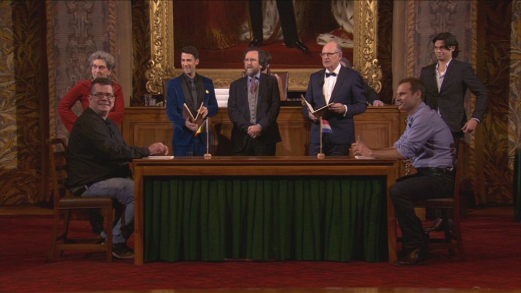 Het Groot Dictee - De finalisten - (c) Men at Work / VRT