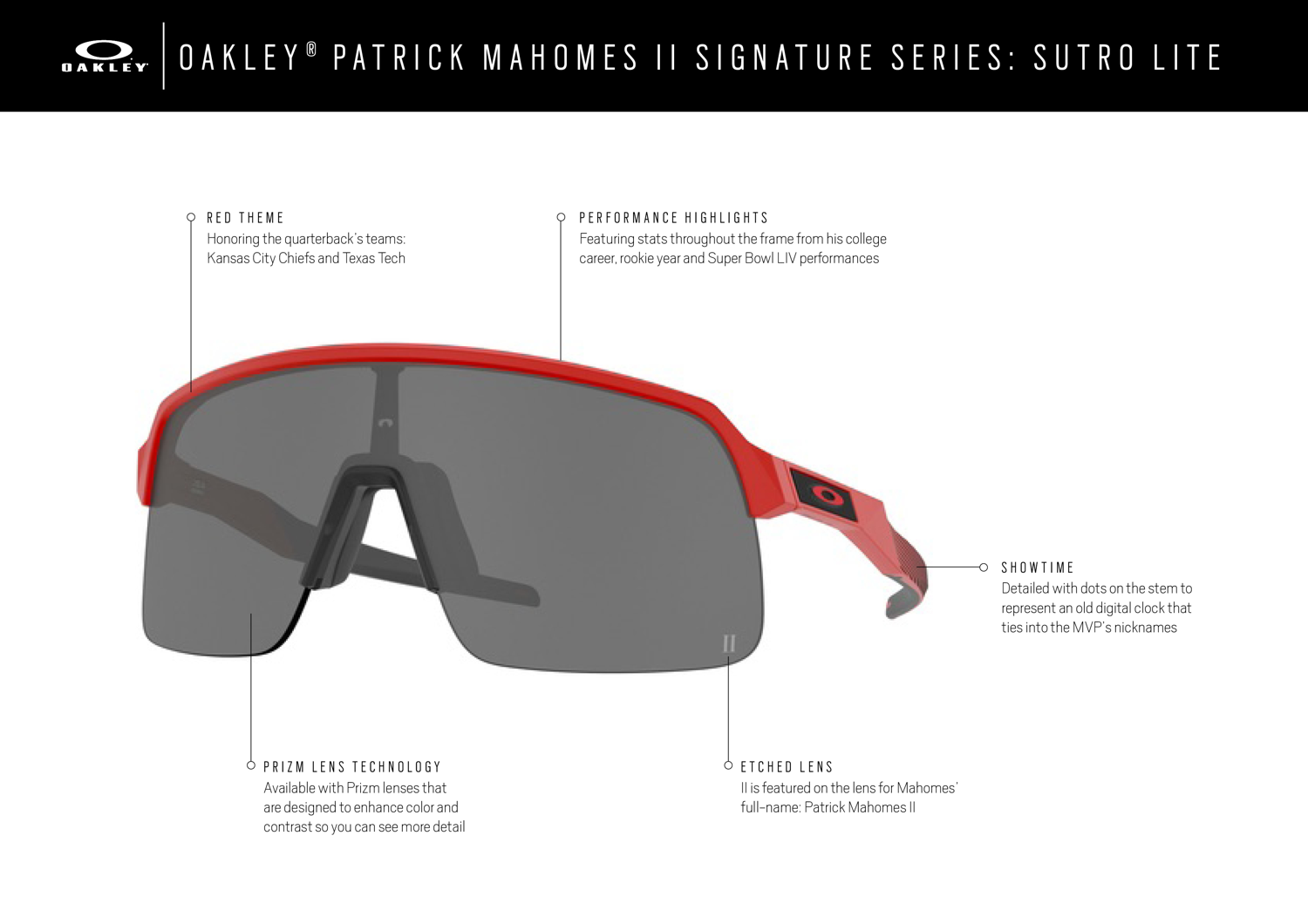 OAKLEY PATRICK MAHOMES II SIGNATURE SERIES - SUTRO LITE (2)