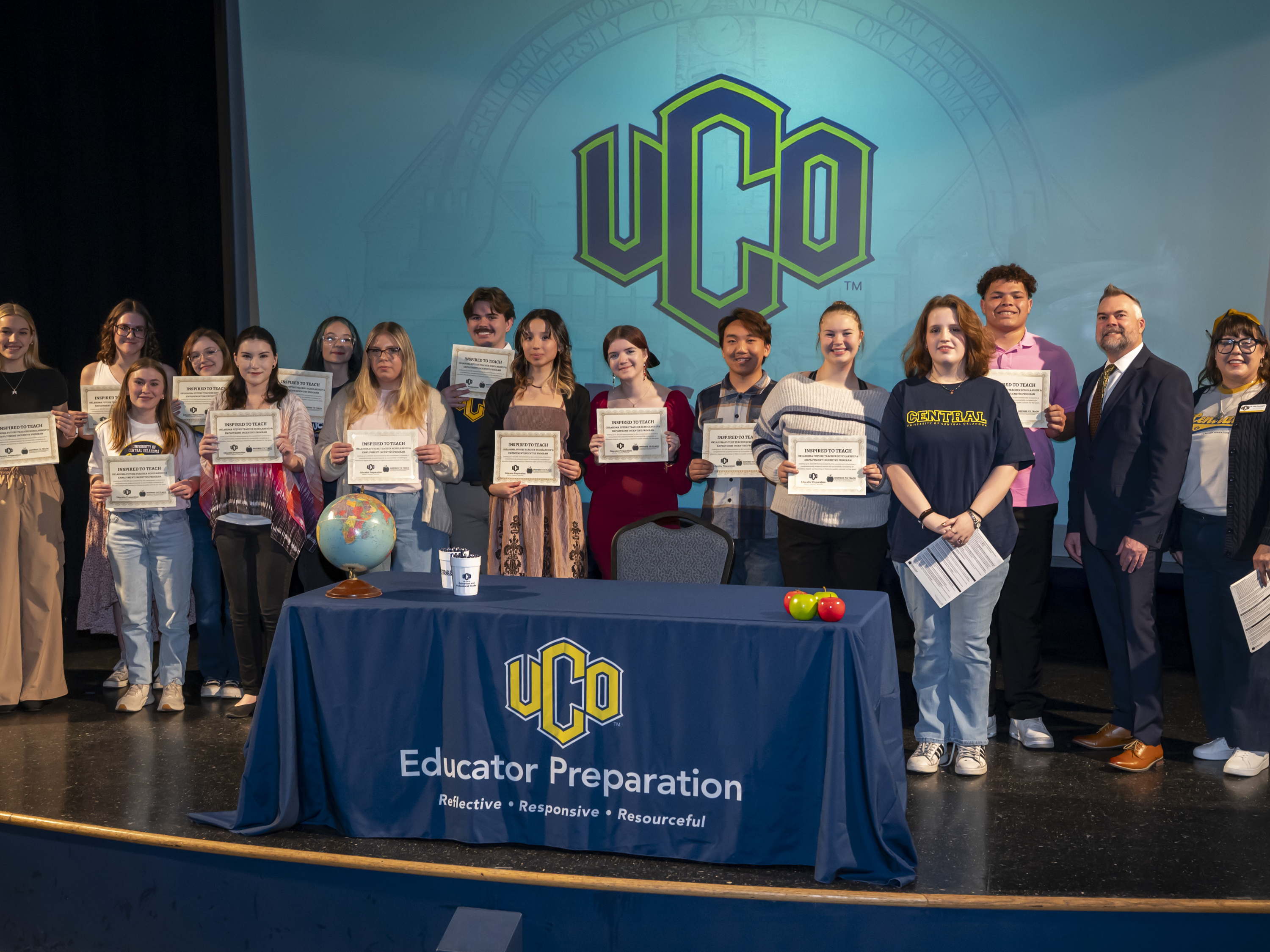 UCO Holds Teacher Signing Day for Future Educators