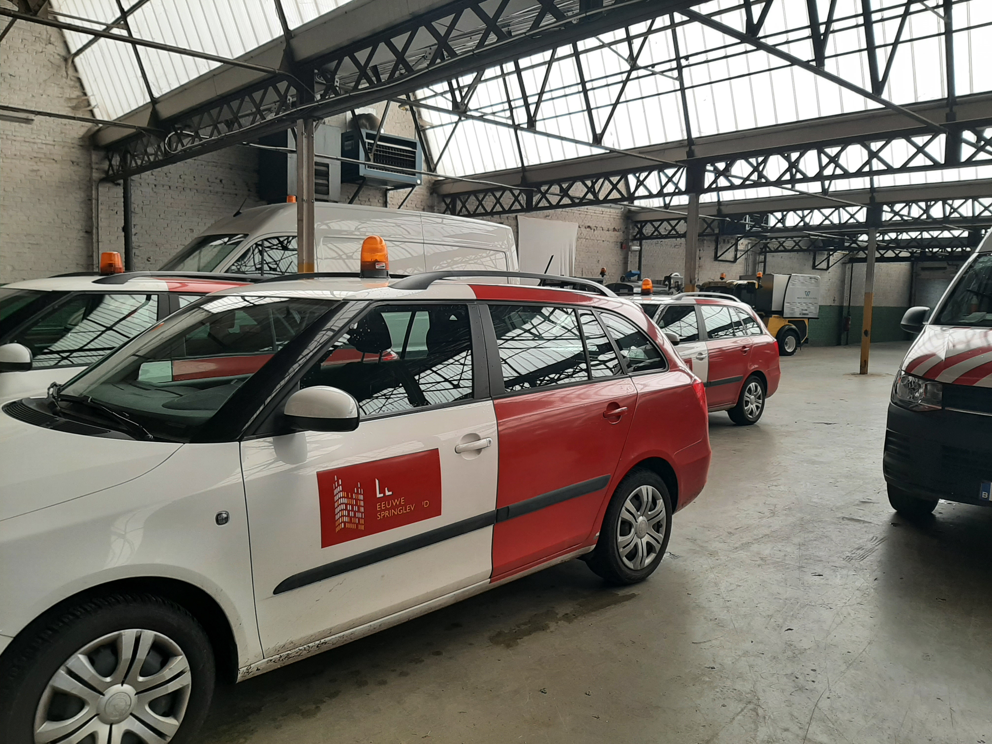 Stad Leuven schakelt over op elektrische dienstwagens