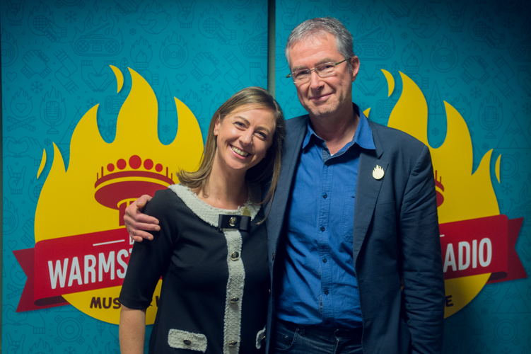 Kim Debrie (Radio 2) & Jan Hautekiet (Radio 1) - (c) VRT/Jokko