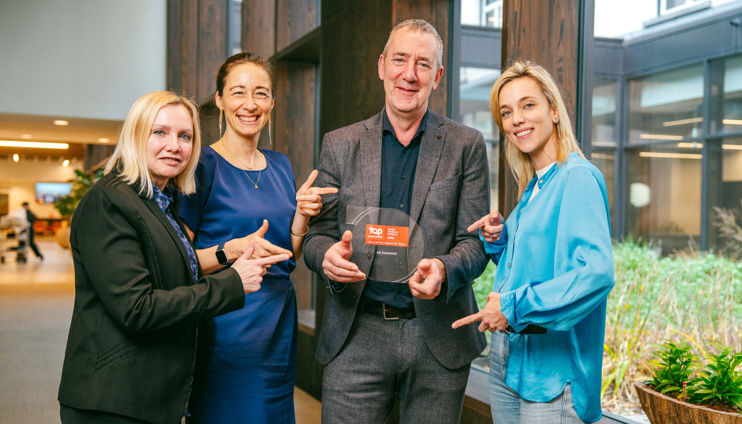 AG voor de 14de keer op rij erkend als Top Employer 