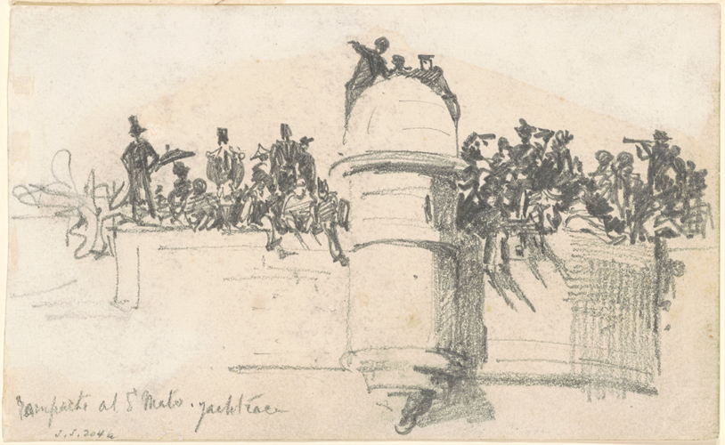 Ramparts at St. Malo—Yacht Race, 1875. AKG6086101 © akg-images