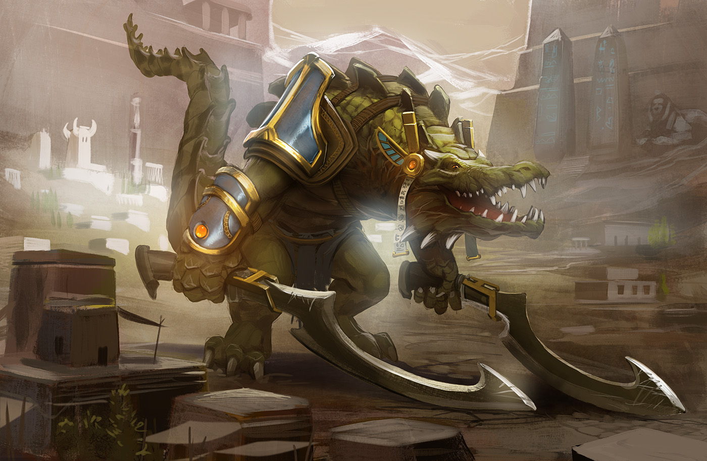 God Kings Sobek Artwork