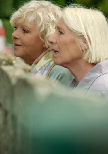 An Nelissen en Sien Eggers (c) VRT