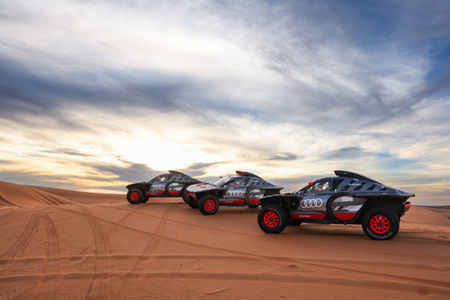 Rallye Dakar 2024 : l'équipe Audi Sport face à un immense défi