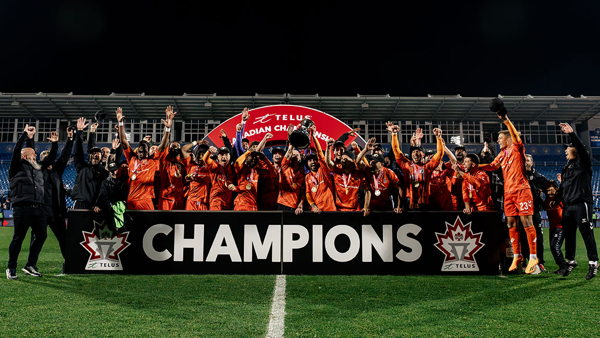 Forge FC win 2026 TELUS Canadian Championship