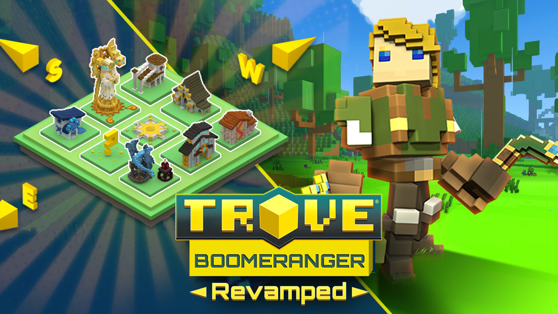 Media Alert: Die Bumeranger-Klasse von Trove erhält heute eine grundlegende Überarbeitung