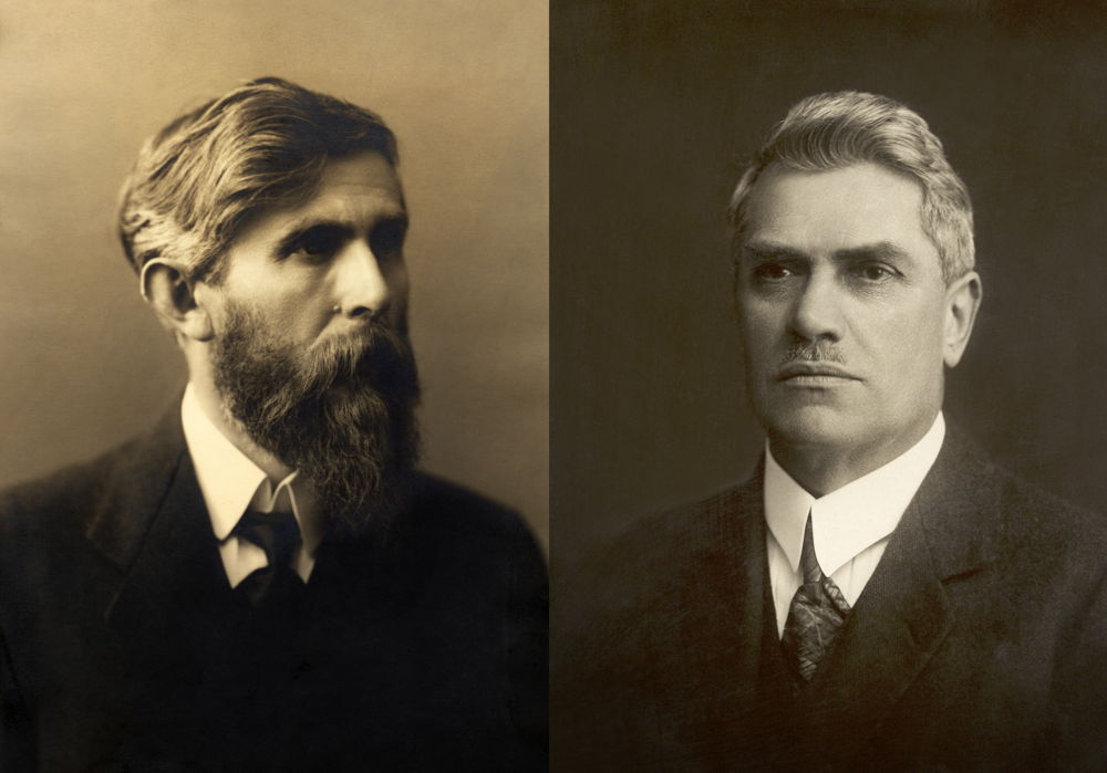 In the early days of the company, the enthusiasm and skill of
the founding fathers Václav Klement (left) and Václav Laurin
were instrumental in the brand’s rapid development.