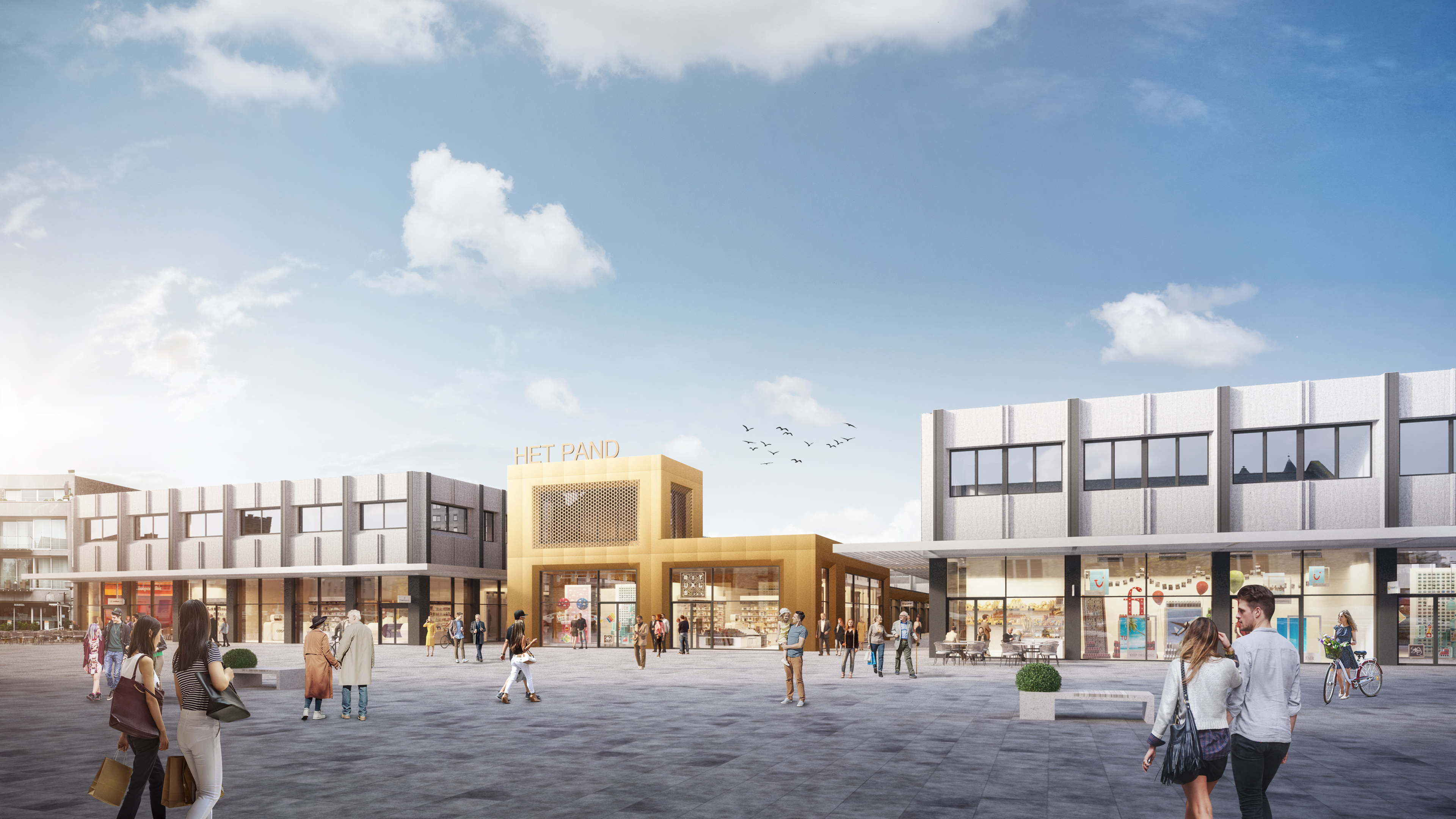 Winkelcentrum Het Pand schittert opnieuw na grondig renovatietraject