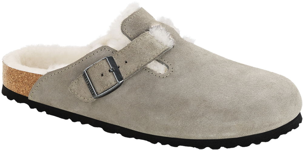 Birkenstock.be_1017650_Boston Shearling Classic Shearling Unisex Stone Coin _180€