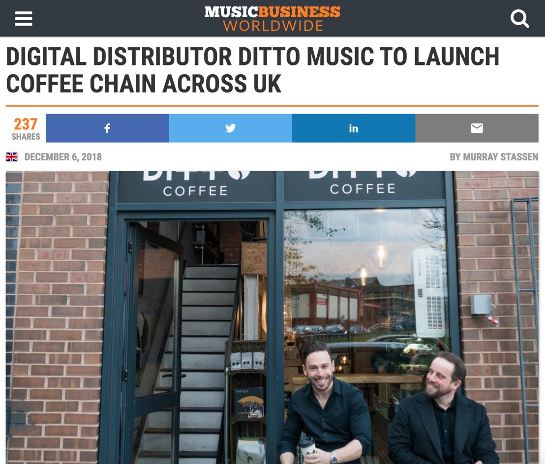 Permission Granted for Ditto Music 'Drop Box' Cafe in Liverpool – Cass  Associates