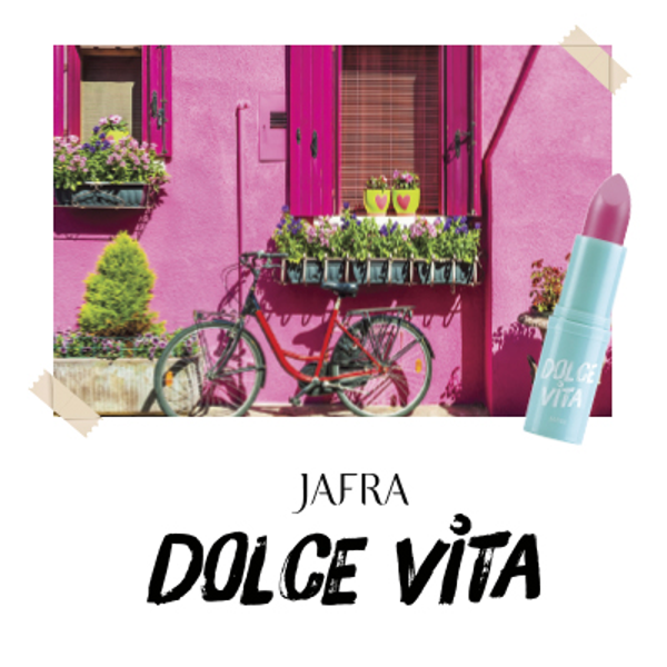 Vive una aventura de color esta primavera con la nueva colección de JAFRA, Dolce Vita