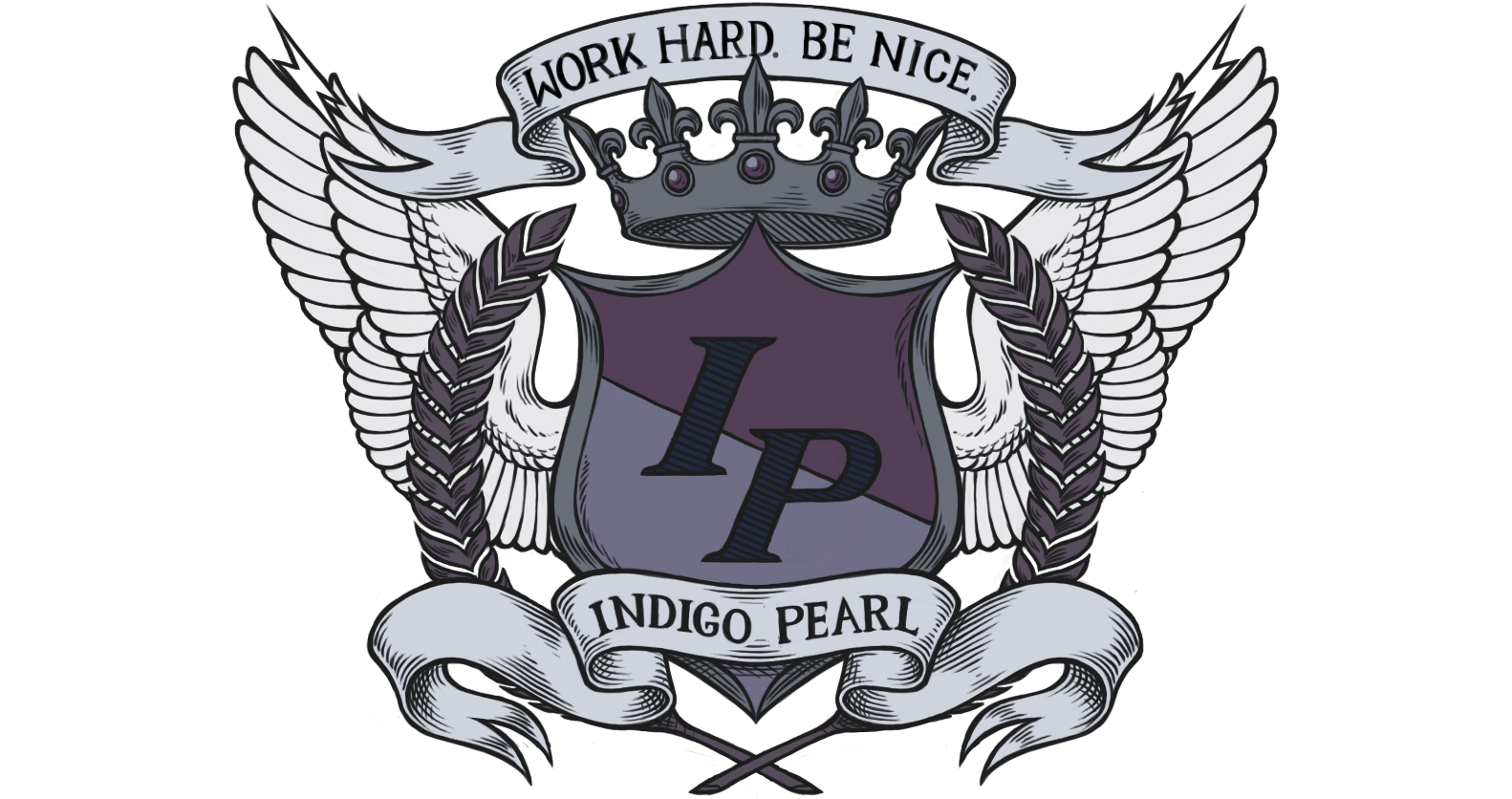 Indigo Pearl logo