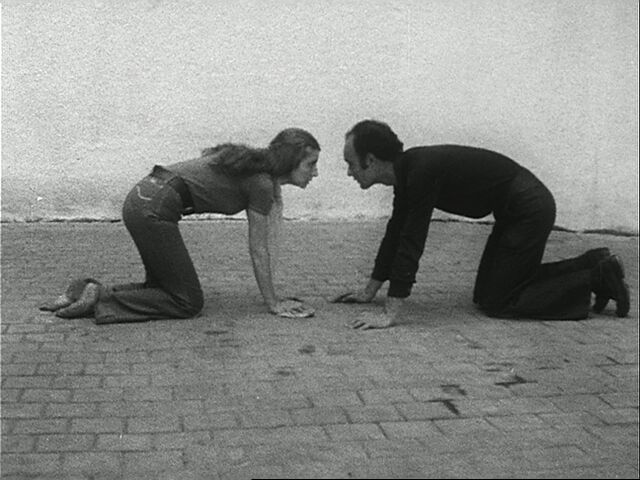 Allan Kaprow, Comfort Zones, 1975, 16 mm film transferred to video on DVD, b/w, sound, 17:49 min. 