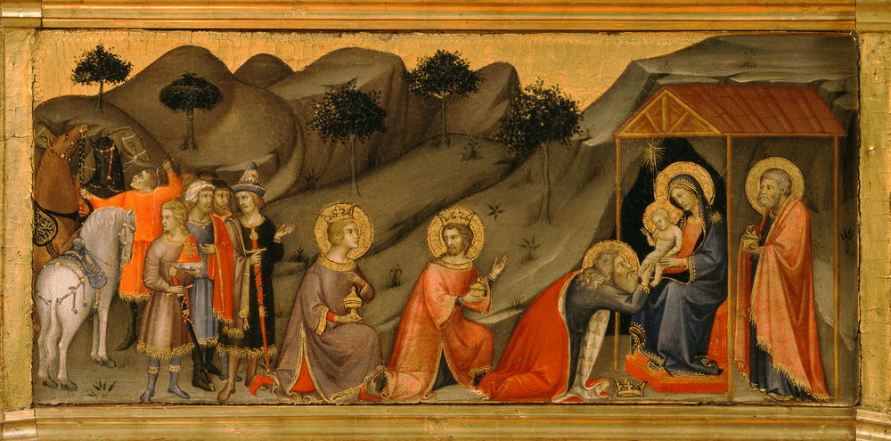 “The Adoration of the Magi”, c. 1380. Bartolo di Fredi. AKG338747 ©akg-images / Rabatti & Domingie