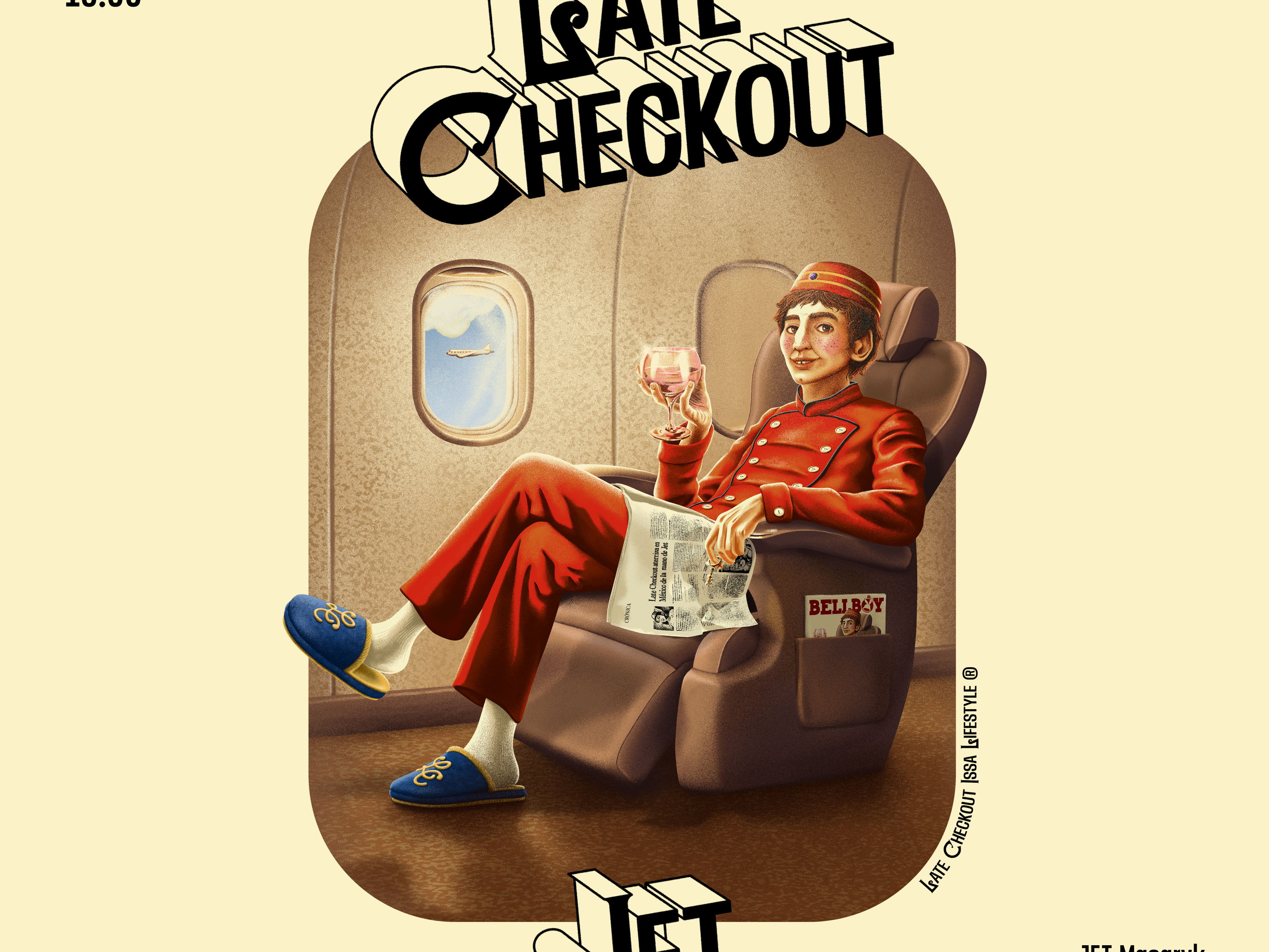 LATE CHECKOUT® x JET