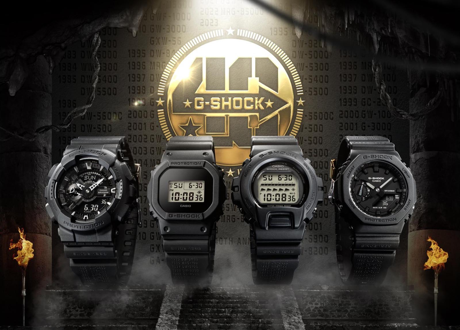 Remasterpiece Collection: festeja 40 años del reloj irrompible con la historia de G-SHOCK impresa alrededor de tu mano 
