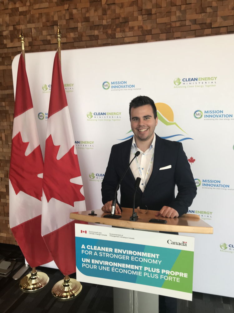 Filip in Vancouver, Canada on a Clean Energy Ministerial, where I was selected as 1 of 50 youth delegates from around the World, and one of 15 European delegates ©Filip Koprčina