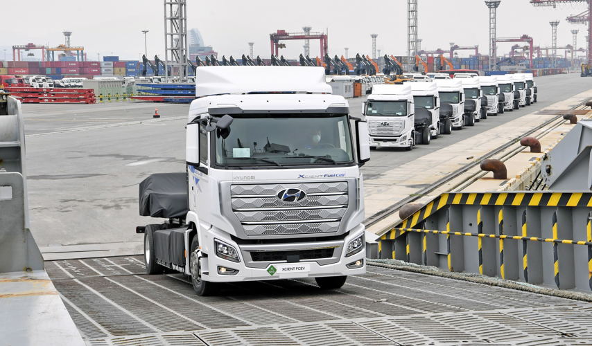 World’s First Fuel Cell Heavy-Duty Truck, Hyundai XCIENT Fuel Cell