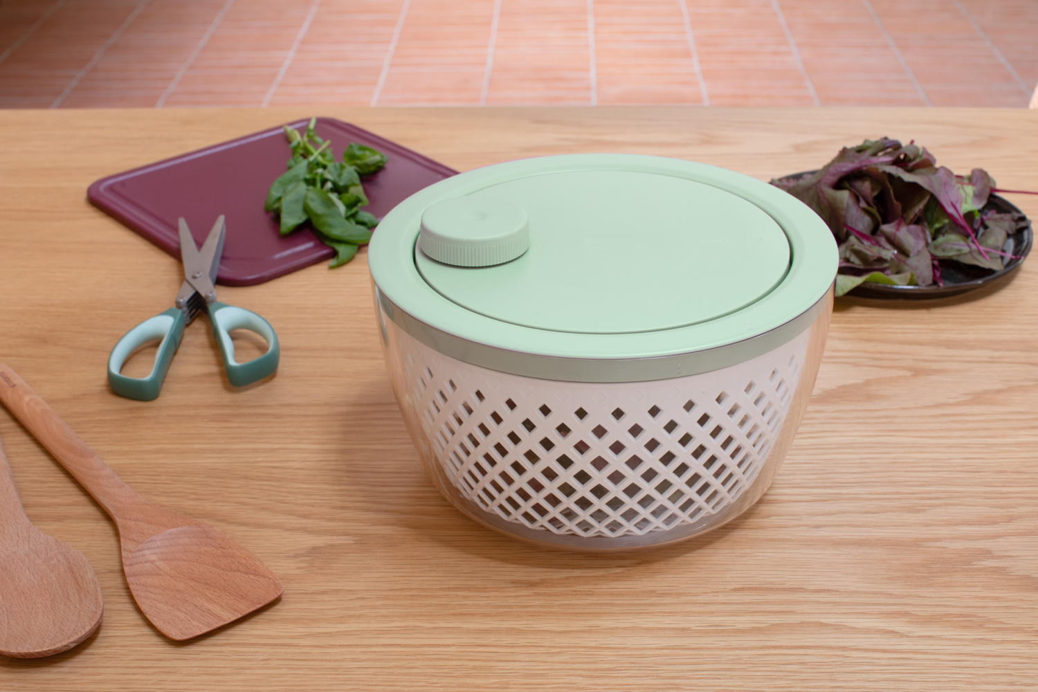 Tasty+ Salad Spinner - Jade Green - 8710755145407 Brabantia_6_NR-40918