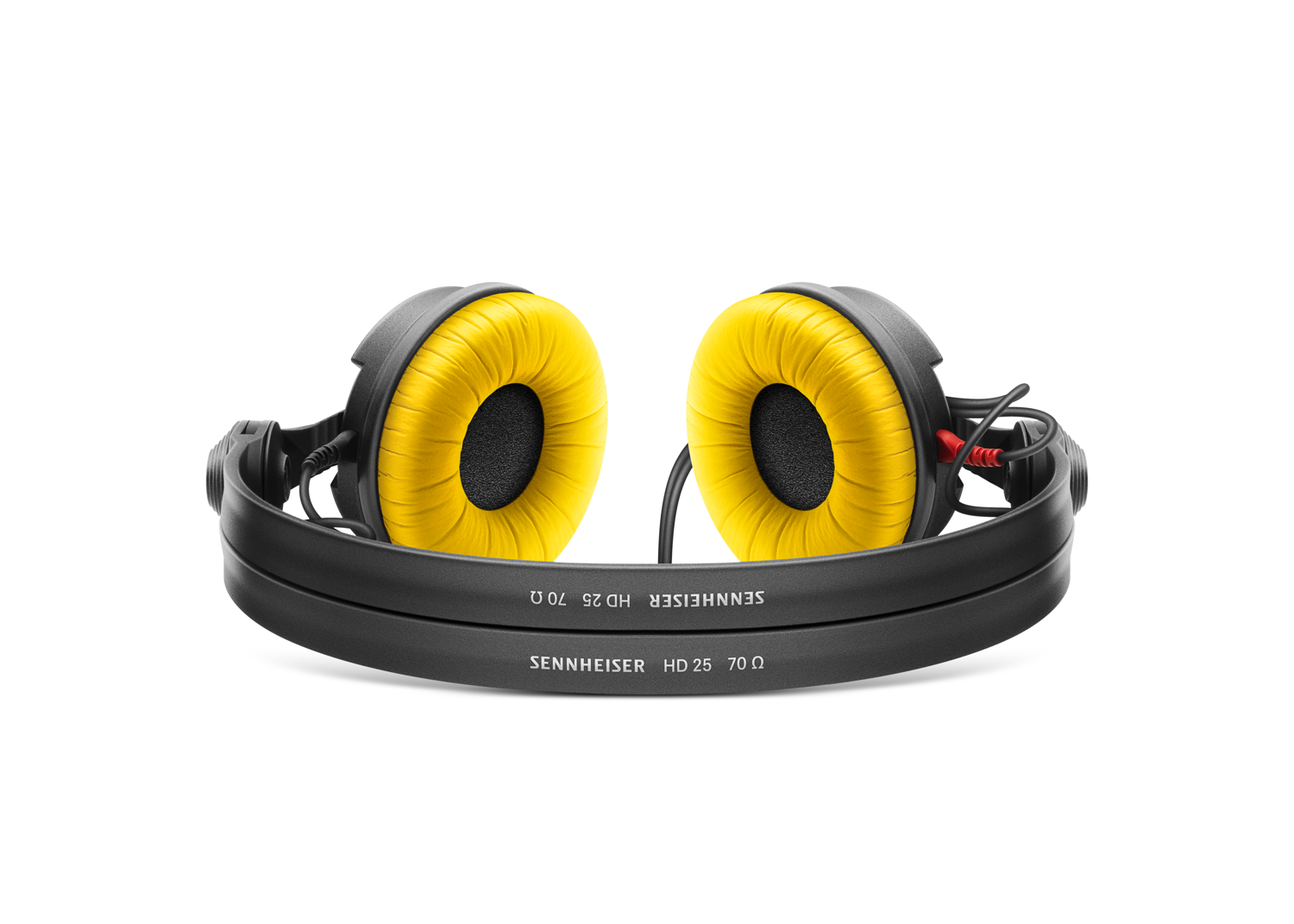 Im Juni ist der HD 25 Monitoring-Kopfhörer im Sonderangebot. Mit ein bisschen Glück trifft nach der Bestellung die limitierte Version des Kopfhörers ein, die sowohl schwarze als auch gelbe Ohrpolster enthält