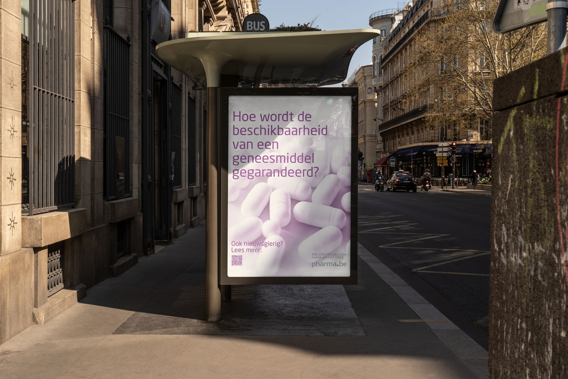 De campagne rolt onder andere uit in outdoor media rond ziekenhuizen. De campagne rolt onder andere uit in outdoor media rond ziekenhuizen.