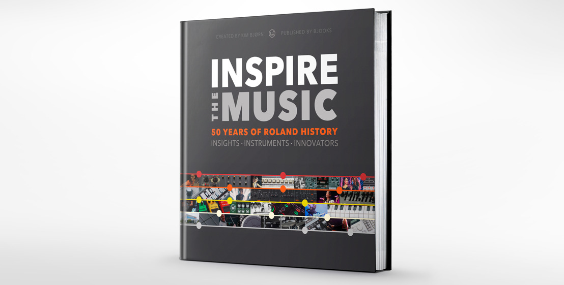 BJOOKS ANNOUNCES ‘INSPIRE THE MUSIC: 50 YEARS OF ROLAND HISTORY’ TO CELEBRATE THE BRAND’S 50TH ANNIVERSARY